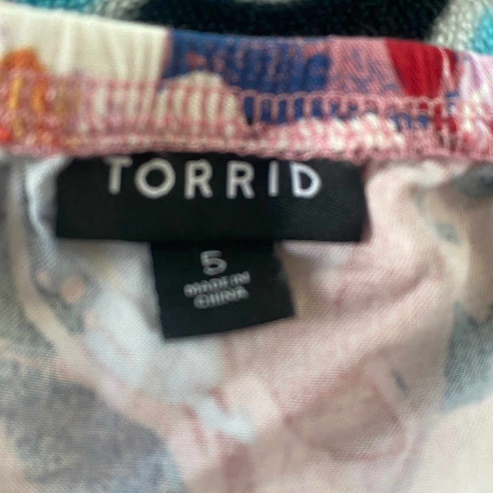 Torrid 5X Challis Seamed Cami Top - Picture 3 of 14
